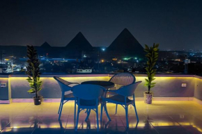 Modern 3BR Full pyramids view Apartment & Free Roof Acsess